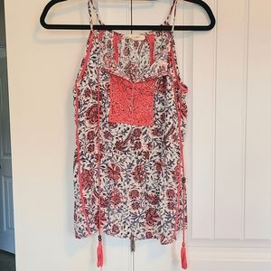 Solitaire Pink / Blue Tank